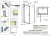 Radaway Essenza 8 Kdj kabina 110x80cm lewa szkło przejrzyste 10480712-01-01L/10470337-01-01L/10113080-01-01